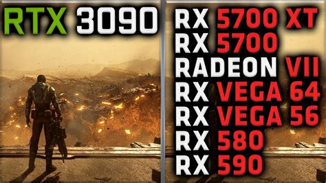 3090 vs 5700 xt